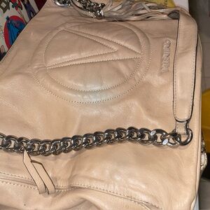 Valentino Cream Leather Women's Bag